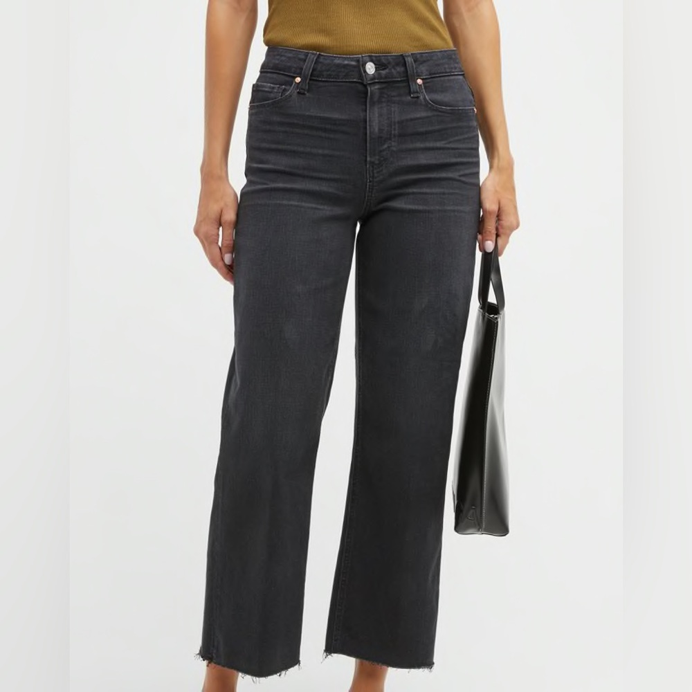 Paige Nellie Cropped Flare Jeans
